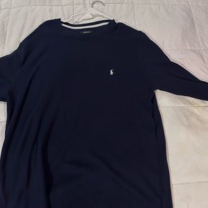 Ralph Lauren Polo Thermal Navy + White Lightly Worn Sale 🔥 🔥